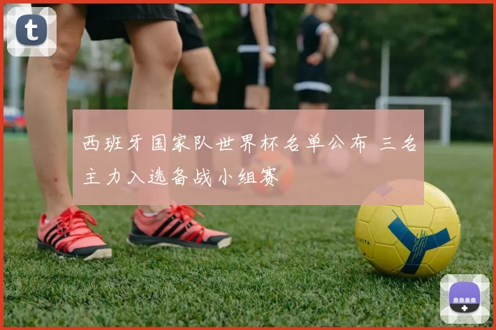 西班牙国家队世界杯名单公布 三名主力入选备战小组赛